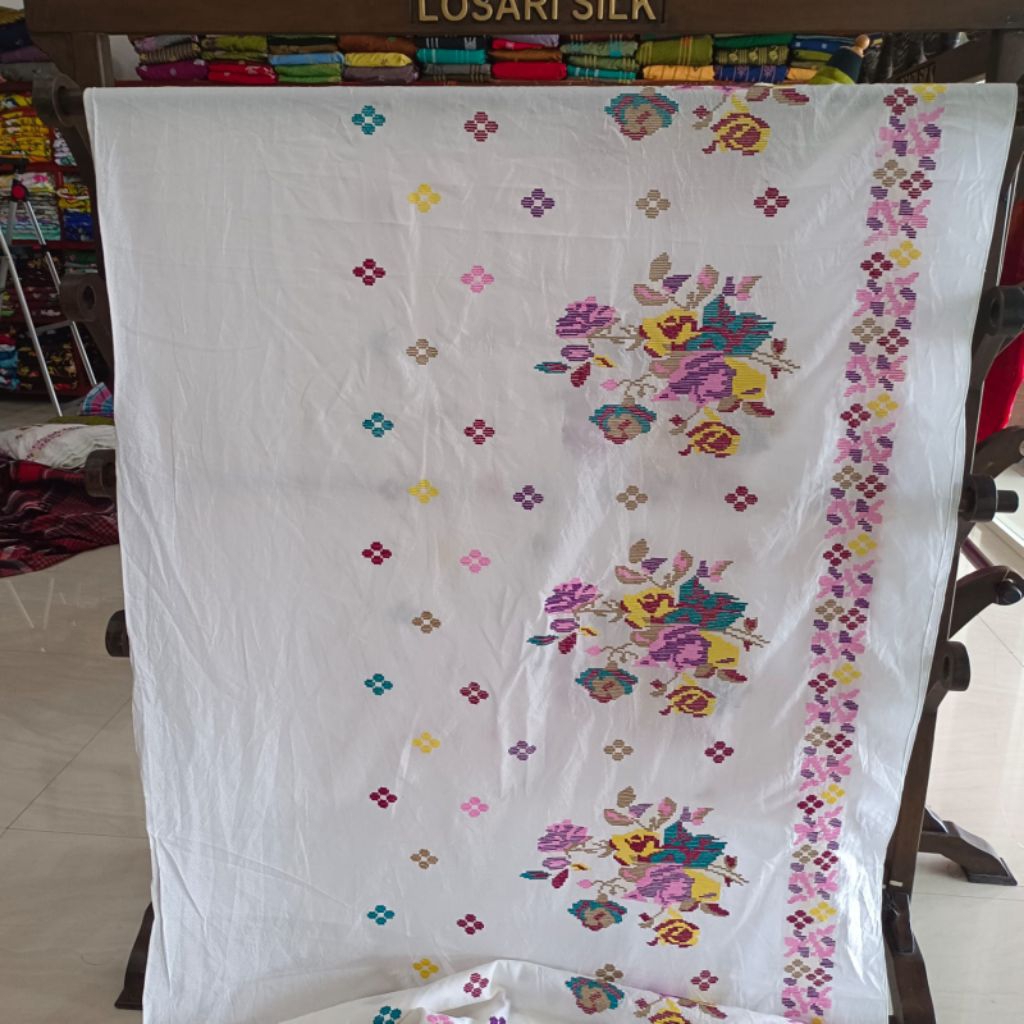 Kain Bordir Motif Lagosi