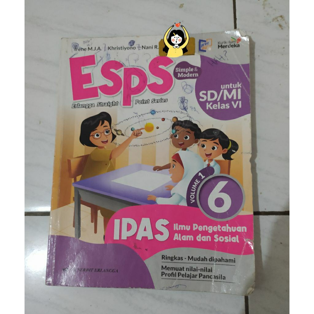 

prelovedoriginalbukuespsipasvol1kelas6erlanggakurikulummerdeka