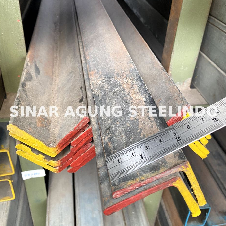 Siku 50x50 x 4mm / 5mm x 6m Besi siku 50x50