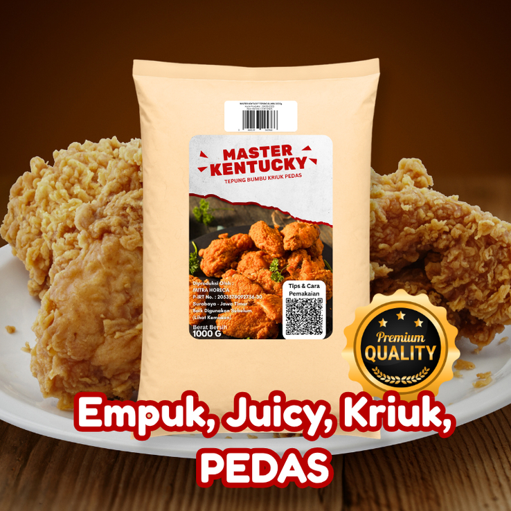 

Master Kentucky Tepung Bumbu Pedas Krispi