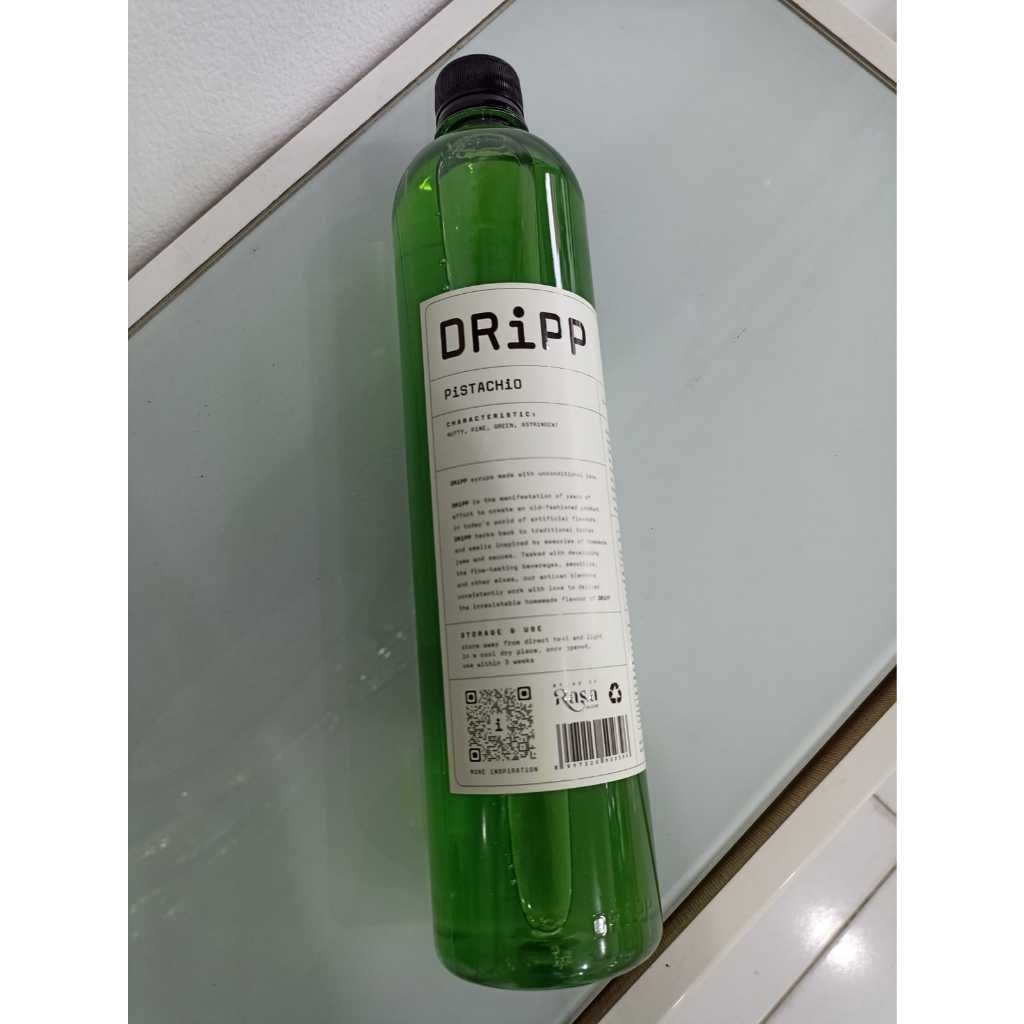 

DRIPP RASA PISTACHIO MINUMAN SIRUP PREMIUM/SYRUP PISTACHIO/SIRUP RASA PISTACHIO/760 ML/VARIAN PISTACHIO PREMIUM/HALAL/BPOM