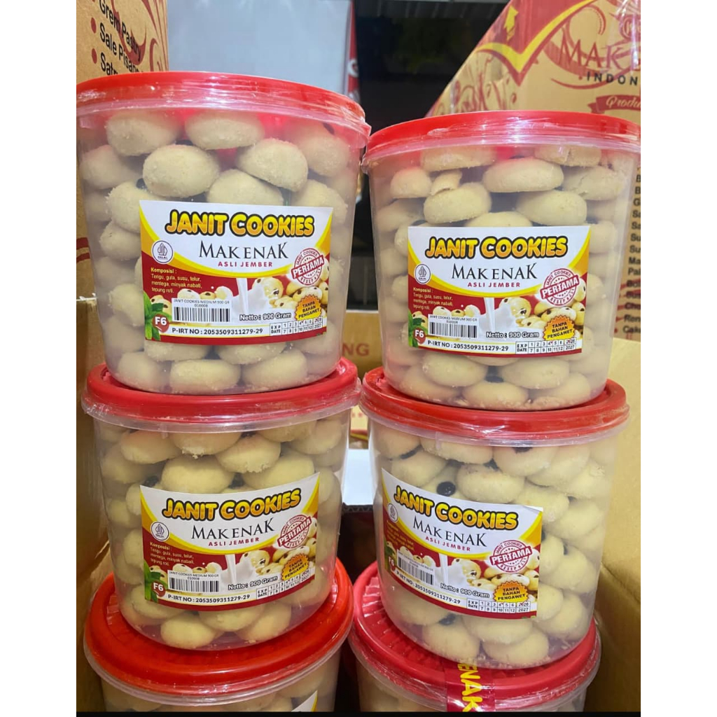 

JANIT COOKIES MAK ENAK ASLI JEMBER
