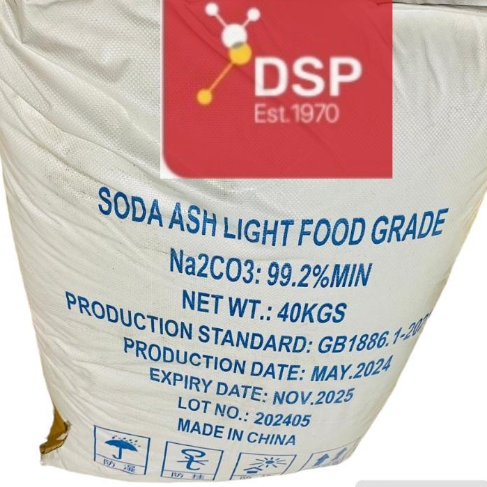 

Soda Ash Light Food Grade / Abu Soda / Natrium Karbonat ex RRT 40 Kg
