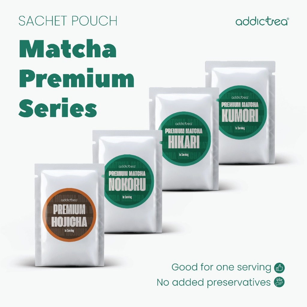 

Addictea Premium Matcha & Hojicha Untuk 1x Serve