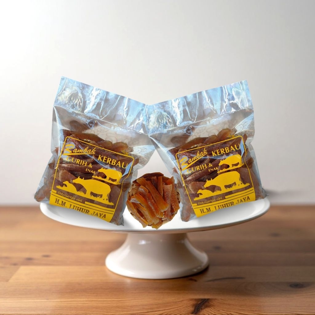 

Kerupuk rambak kulit kerbau Krecek Mentah Super HM.Luhur Jaya