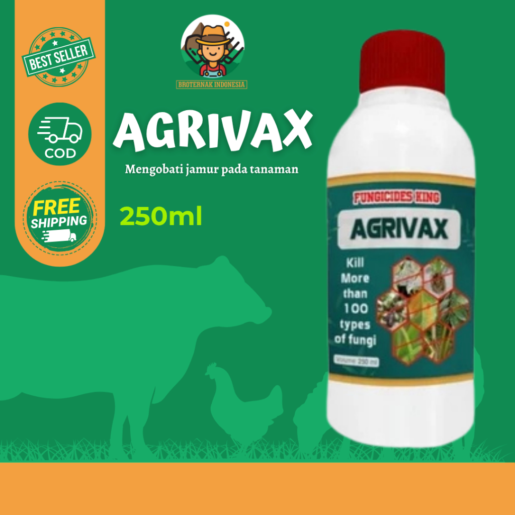 Agrivax Original 250 ml - Agrivax Pupuk Hayati - Agrivax Fungisida Hayati