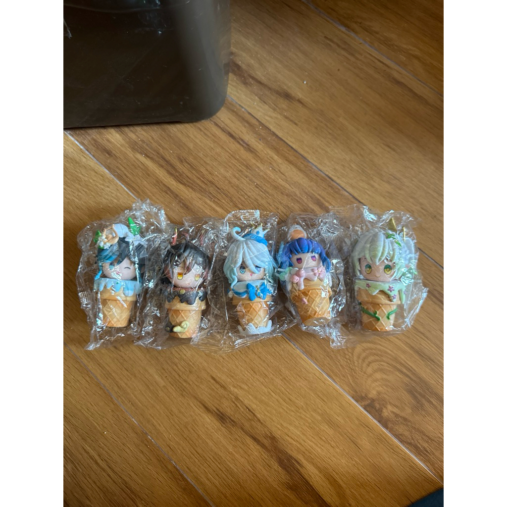 Figurine Genshin Impact Ice Cream Action Figur Miniatur Cake