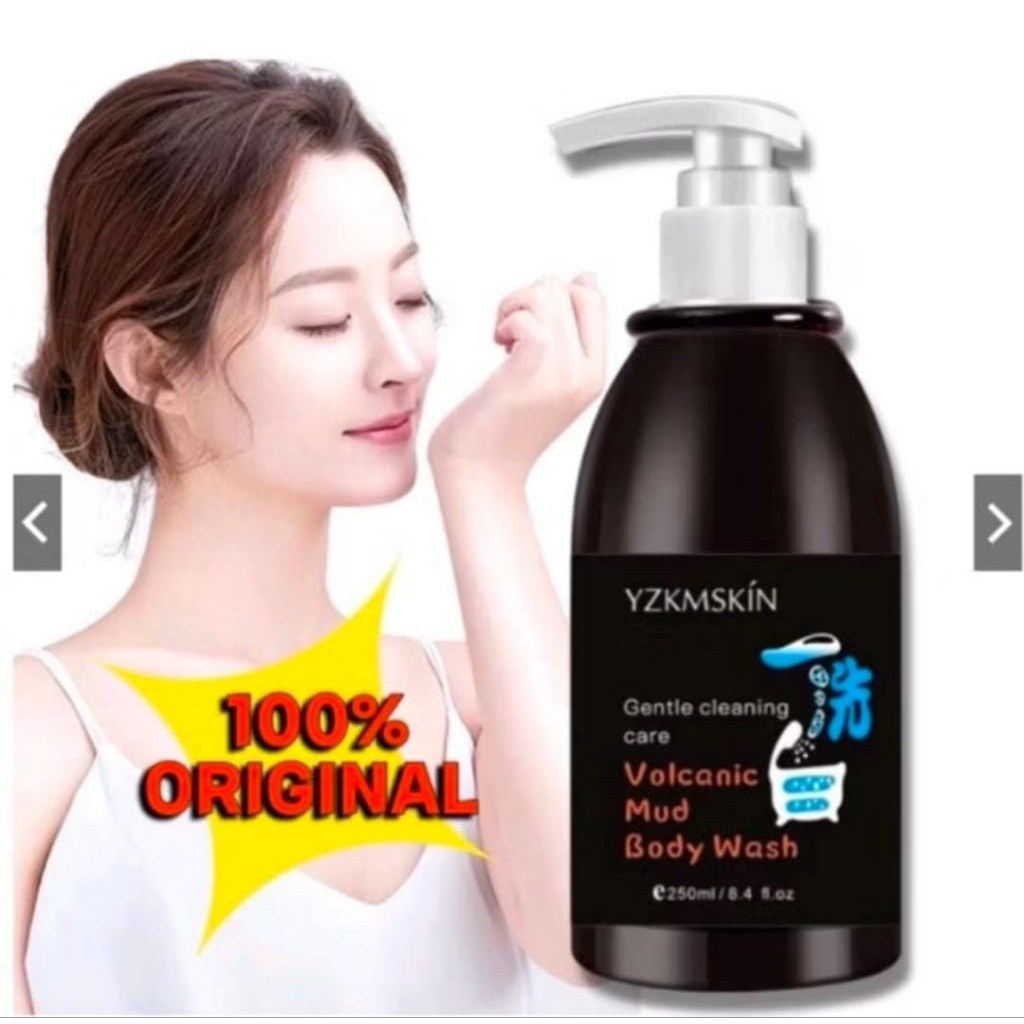 Yzkmskin Body wash sabun lumpur vulkanik 250gram