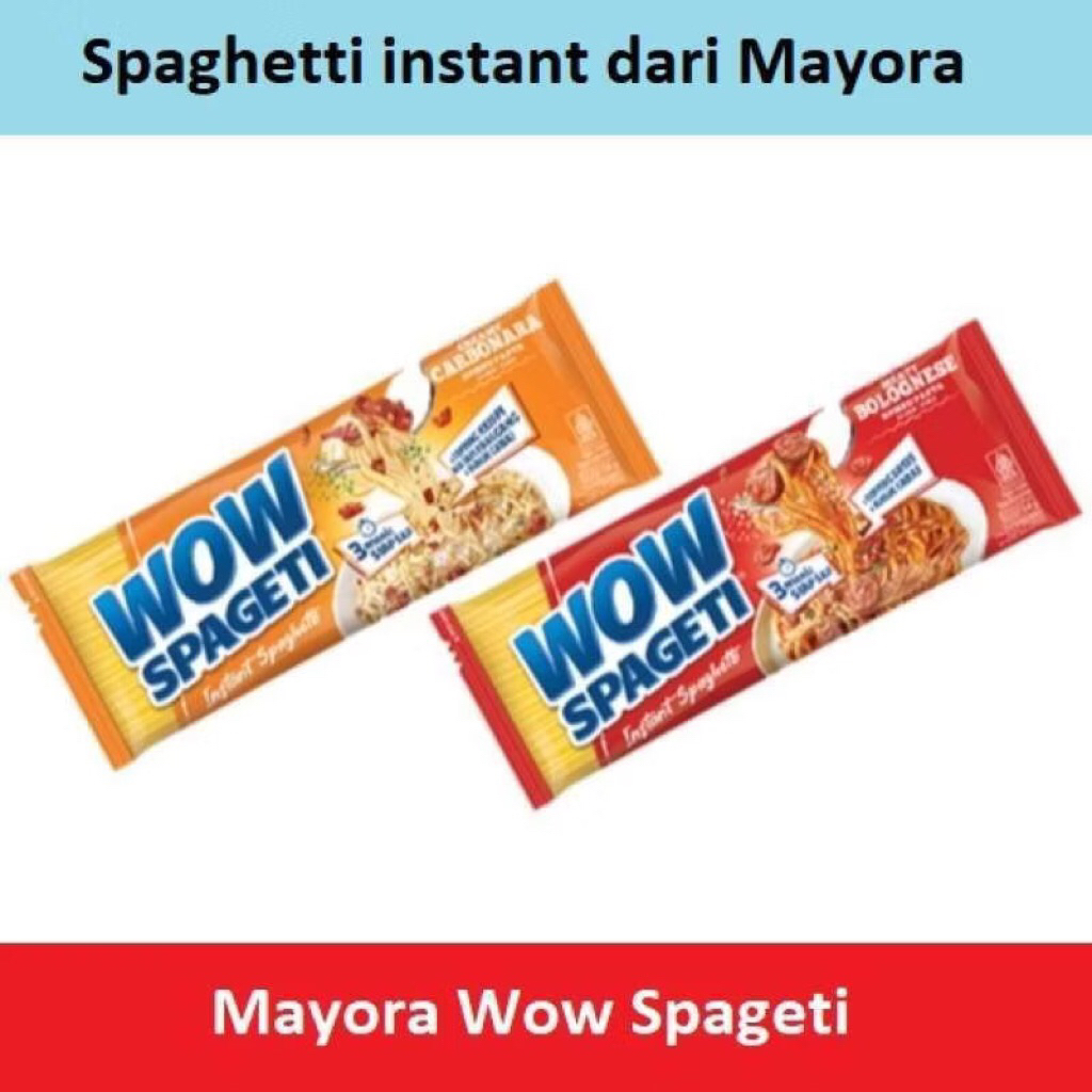 

PROMO - WOW SPAGETI VIRAL 3 varian Harga 1 renceng isi 5
