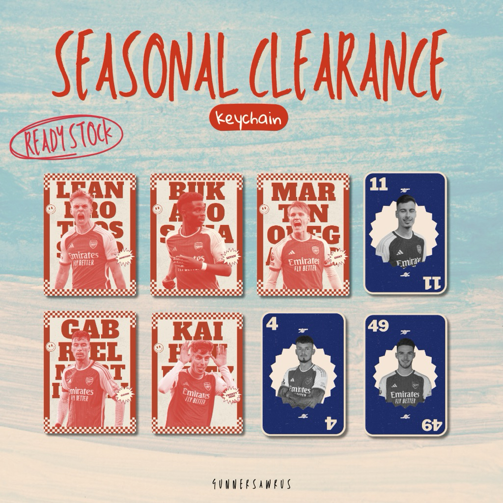 keychain arsenal - gantungan kunci arsenal