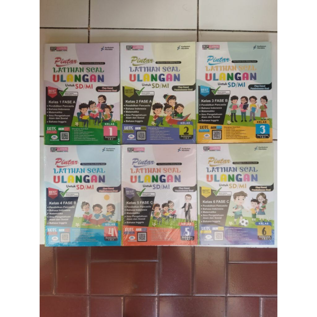 PINTAR LATIHAN SOAL ULANGAN SD/MI KELAS 1-6
