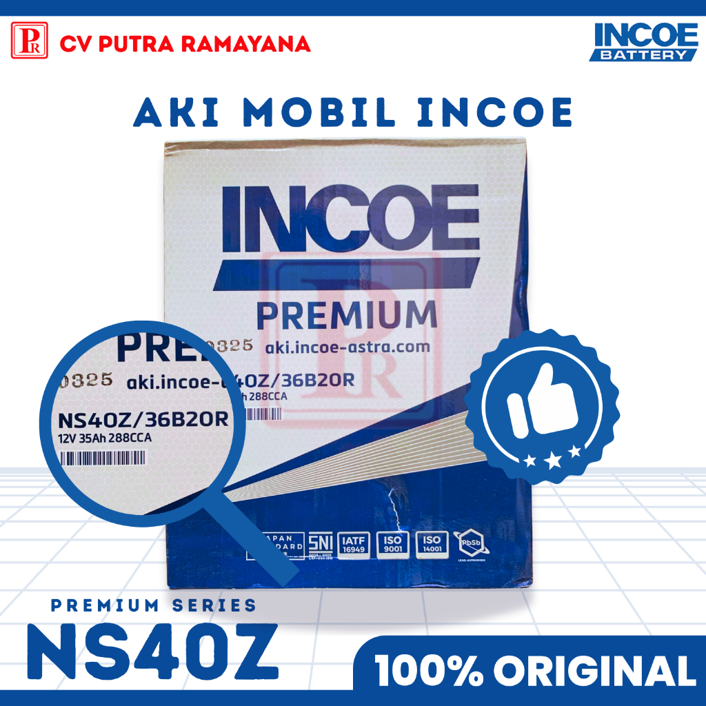 AKI (ACCU) MOBIL INCOE NS40Z ORIGINAL