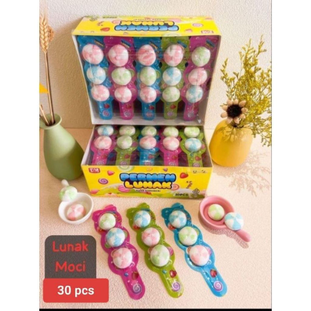 

Permen Lunak Sate Mochi Isi 30pcs