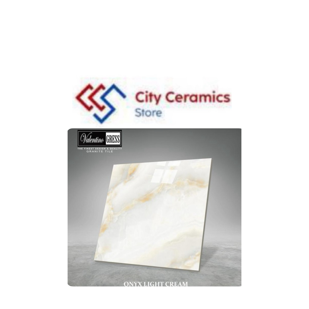 VALENTINO GRESS ONYX LIGHT CREAM 60x 60