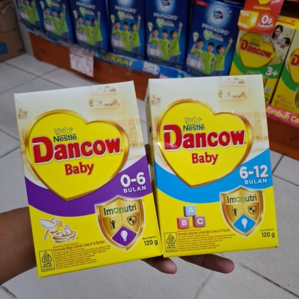 

Dancow baby 0-6 dan 6-12 bulan 120 gr