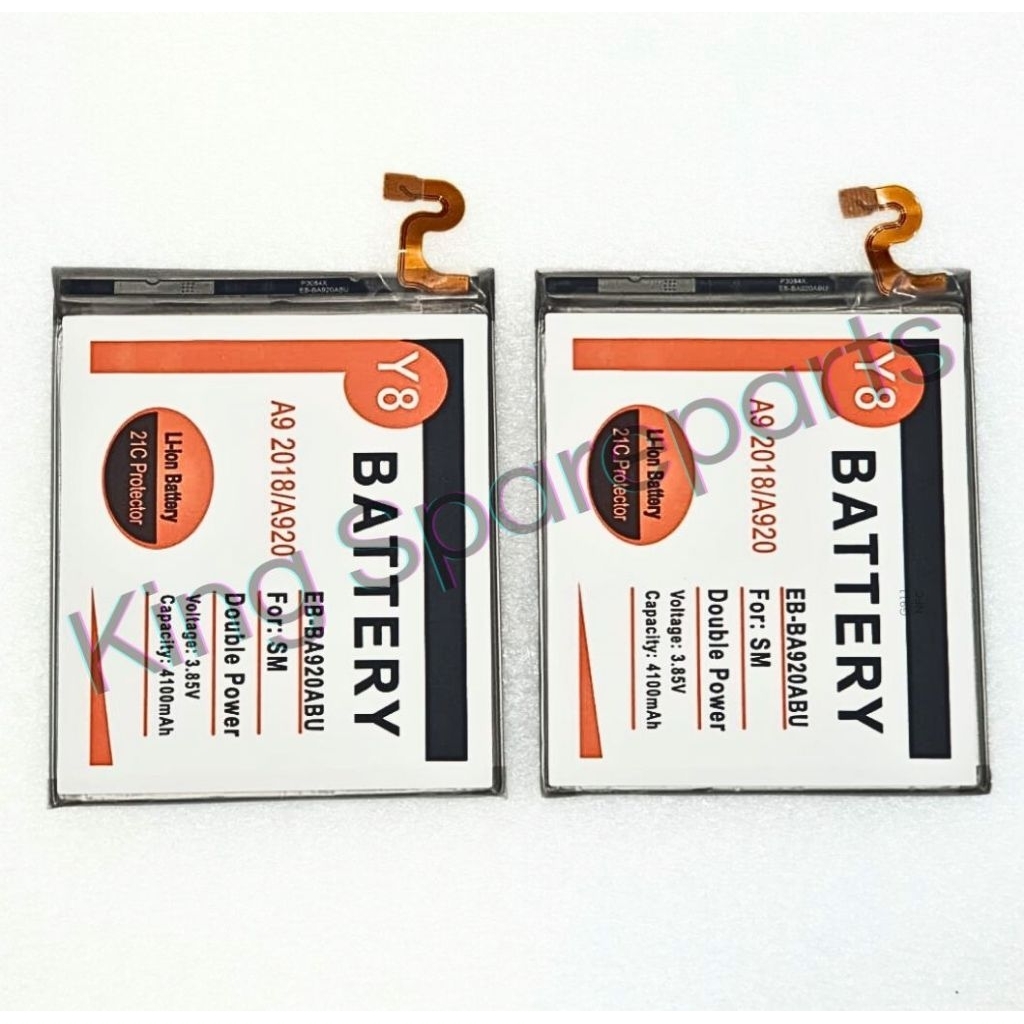 BATERAI BATRE BATTERY SAMSUNG GALAXY A9 2018 A920 DOUBLE POWER Y8