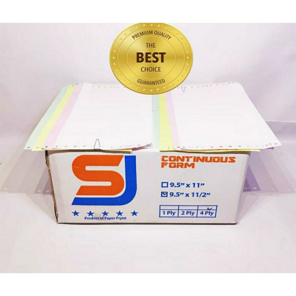 

kertas continues form SJ standar 4 ply 9.5x11:2