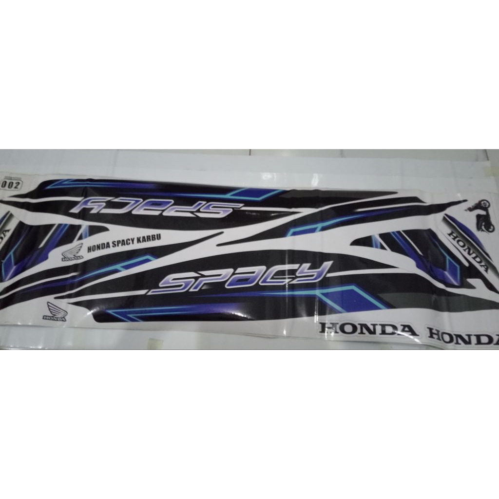 Sticker Striping Honda Spacy karbu Variasi ARS 101