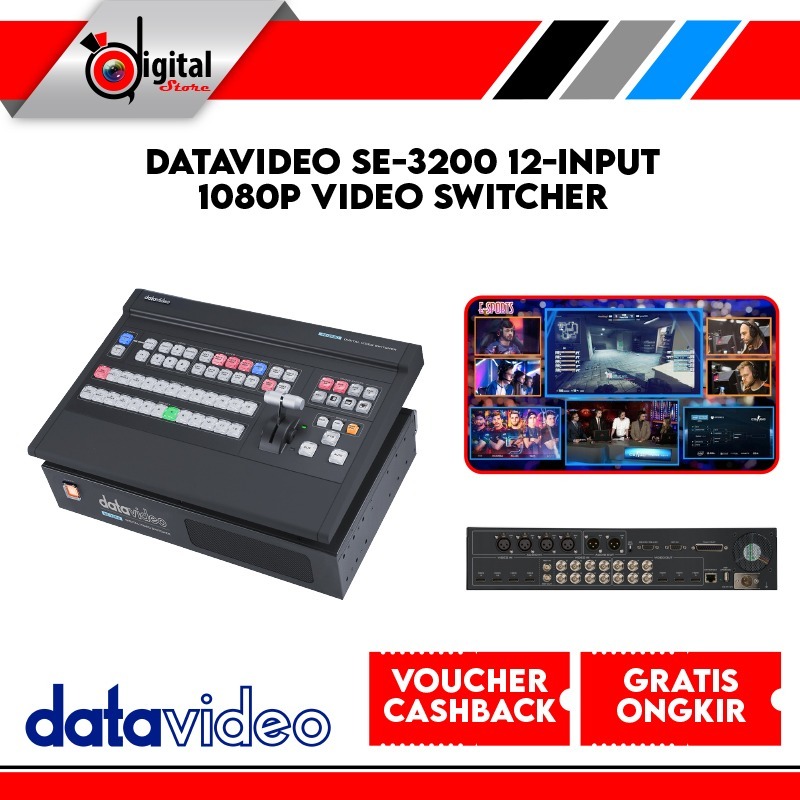 Datavideo SE-3200 12-Input 1080p Video Switcher