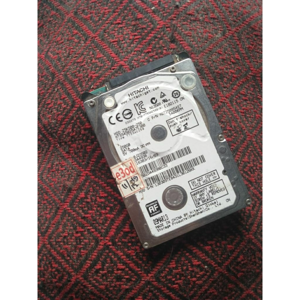 Hardisk 250 Gb Isi Game PC