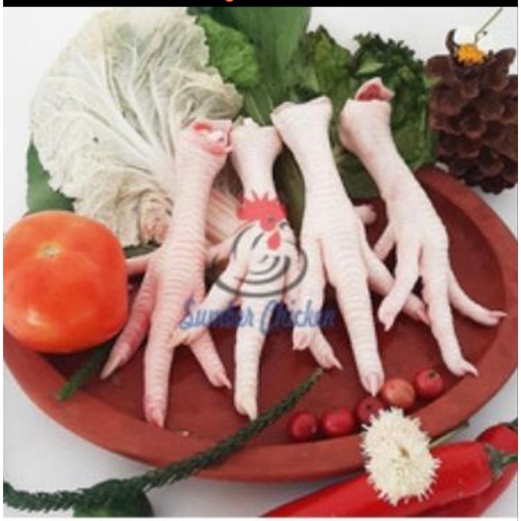 

Ceker Kaki Ayam Tanpa Kuku Fresh 1 Kg