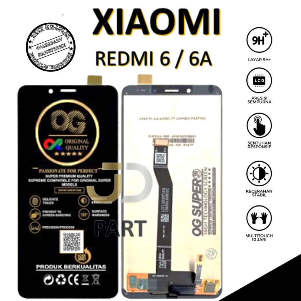 Lcd Touchscreen Xiaomi Redmi 6 / 6A Original Lcd