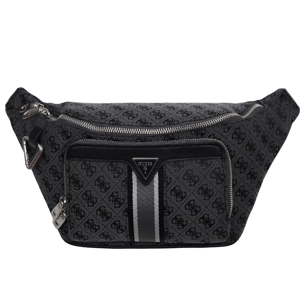 MILANO MAXI BUM BAG WITH FRONT - TAS GUESS ORIGINAL PRIA