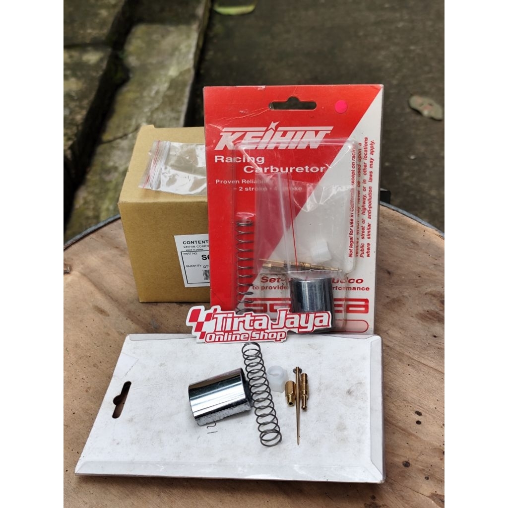 SKEP SET KARBURATOR SET UP CARBURATOR KEIHIN SUDCO PWK 28  GRADE SUPER