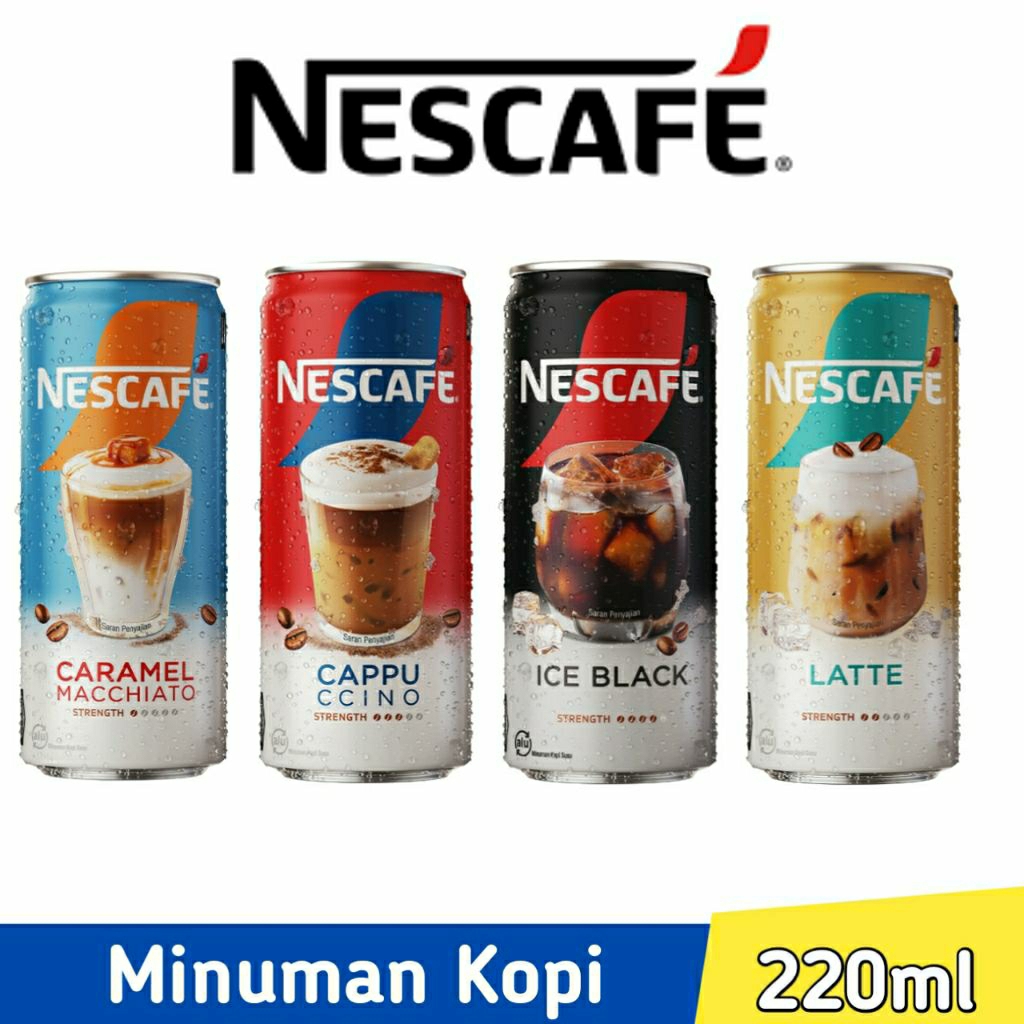 

NESCAFE Caramel Macchiato | ice black | Latte Can 220 ml