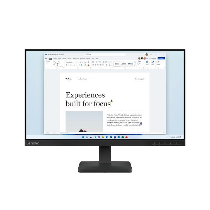 LENOVO L24-4e IPS FHD | MONITOR 24 INCH IPS 1080p FHD 100Hz