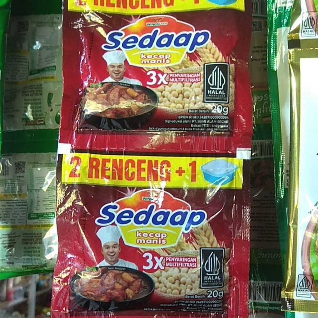 

Kecap manis sedap renceng