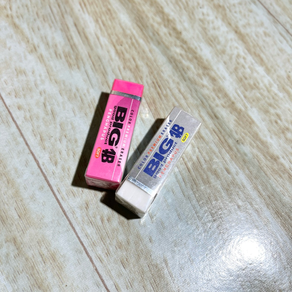 

ATK MURAH | PENGHAPUS BIG ER 2pcs | GUNTING KECIL 2pcs