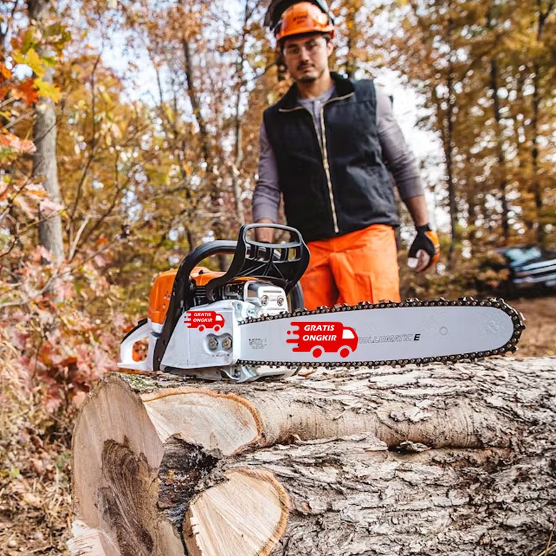 STILH Mesin Potong Kayu 58CC 22inch Chainsaw 2Tak Untuk Gergaji Mesin Alat Outdoor Mesin Gergaji Mes