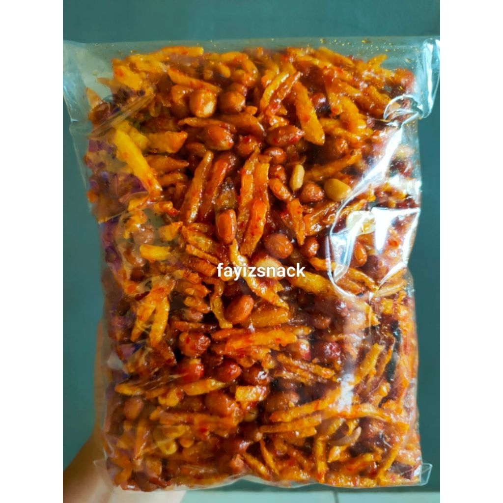 

Kentang Musthofa Kacang Pedas Manis