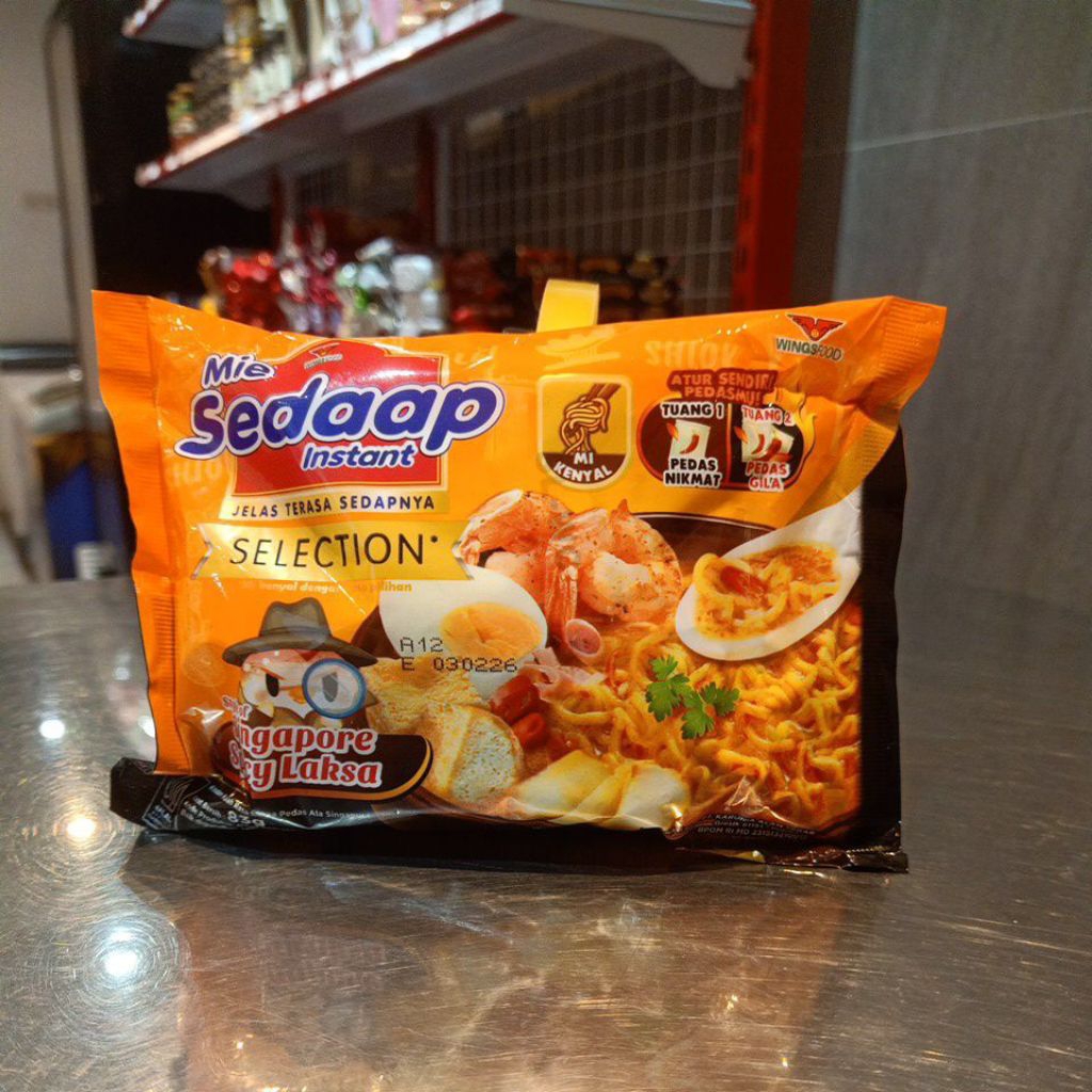 

mie sedaap instan singapore spicy laksa