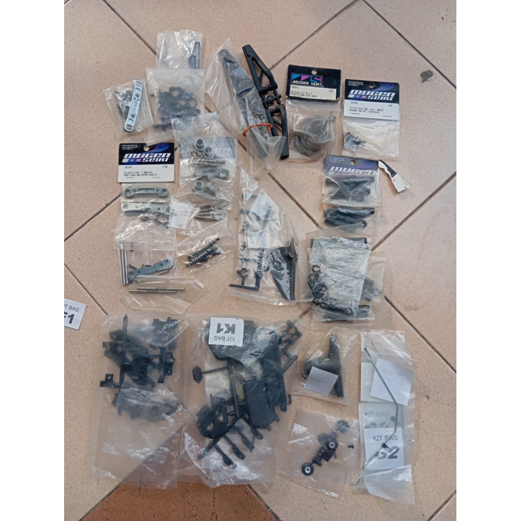 part mugen mbx 6, 6T ,7 ,7r 8 bukan losi , kyosho