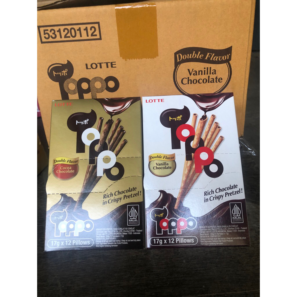 

Lotte Toppo Vanila Isi 12 17gr