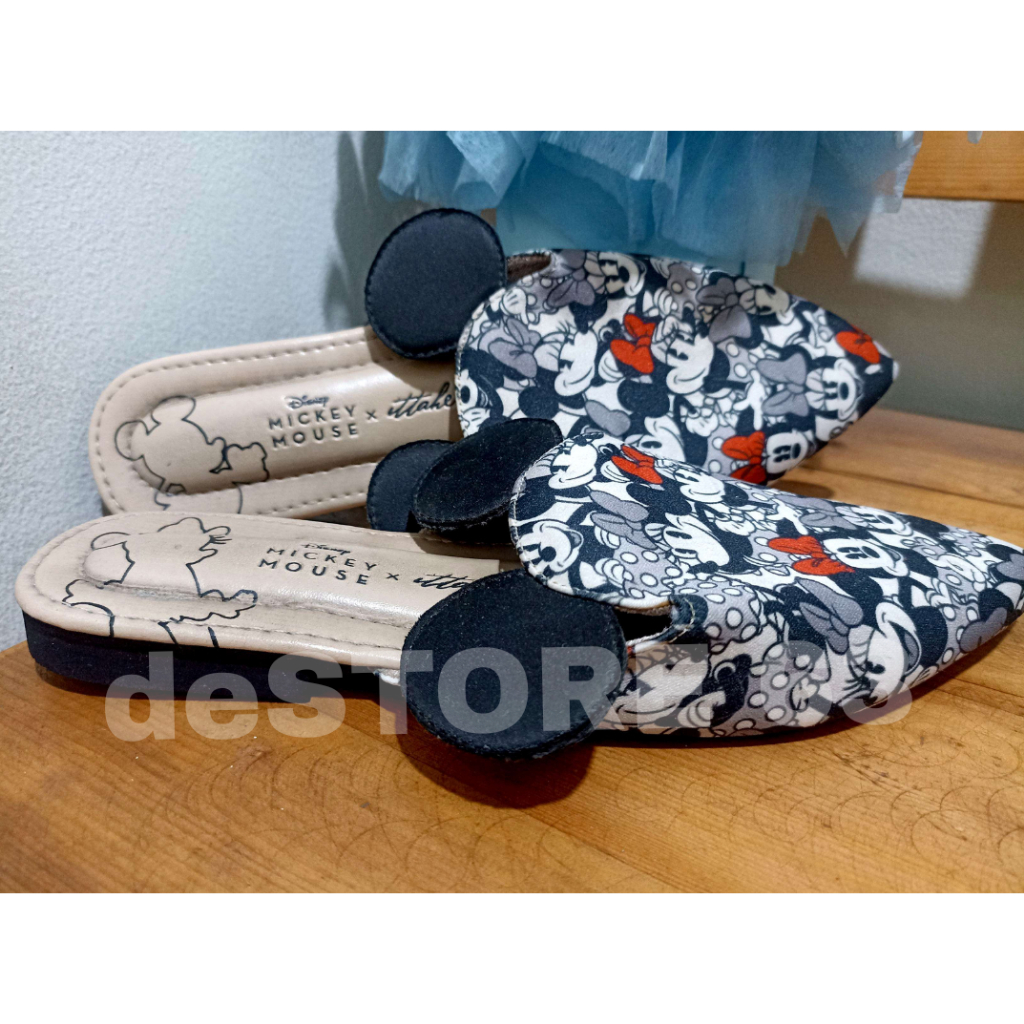 [Pre-Loved] Sandal Wanita Ittaherl Mickey Mouse