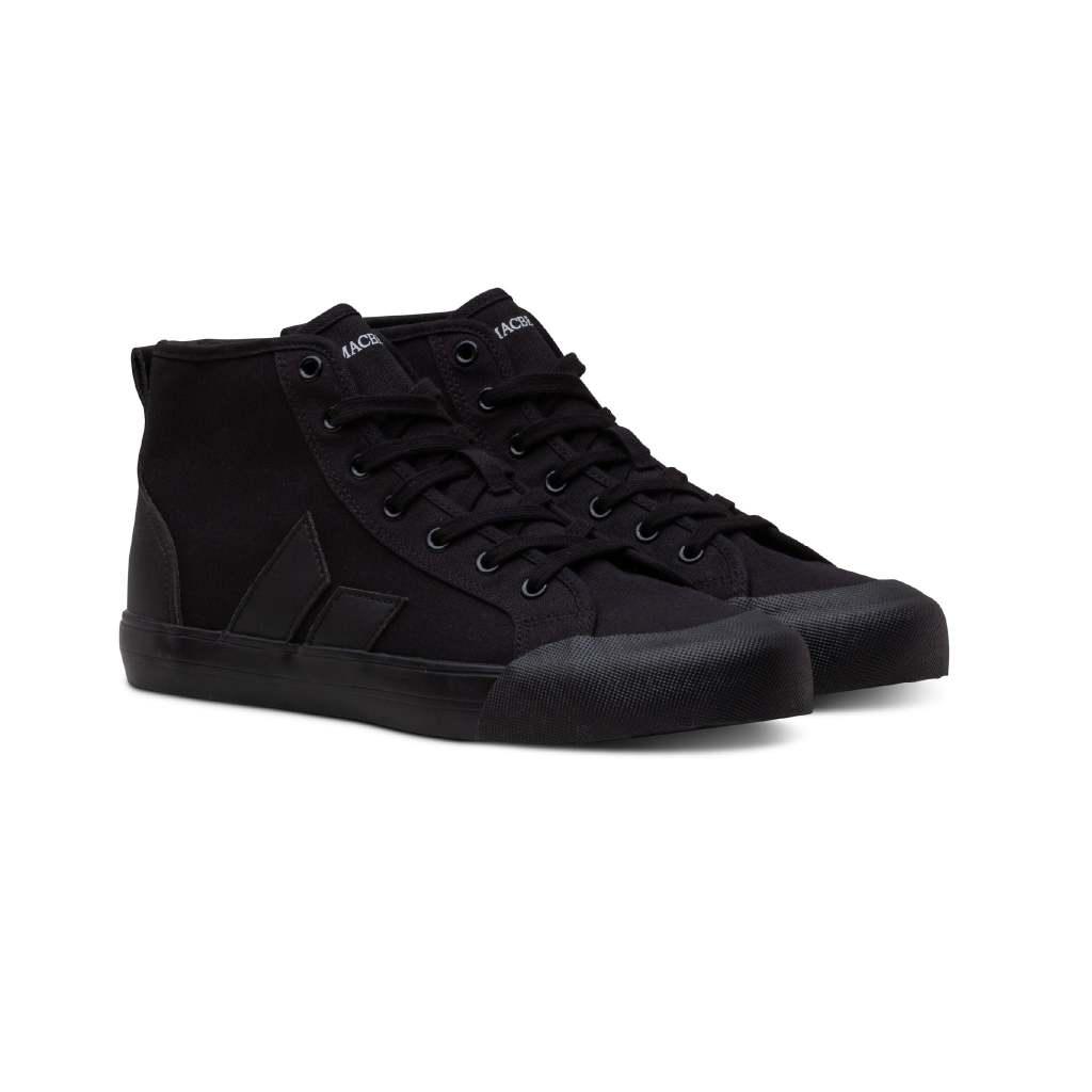 Macbeth Eliot Mid Black – Sepatu Mid Top Pria Hitam Original