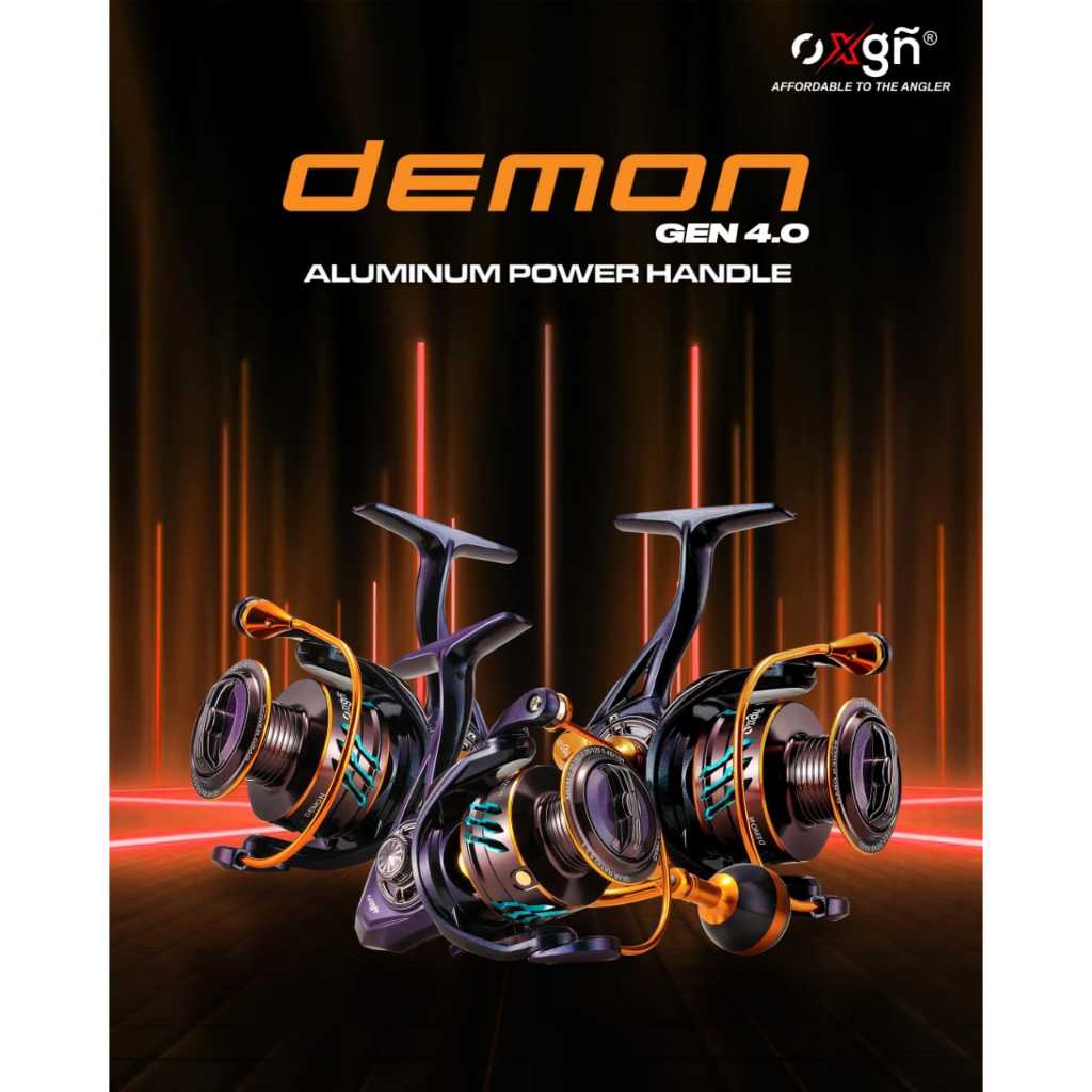 Reel OXGN Demon New Gen 4.0 SW 1000 & 2000 Power Handle