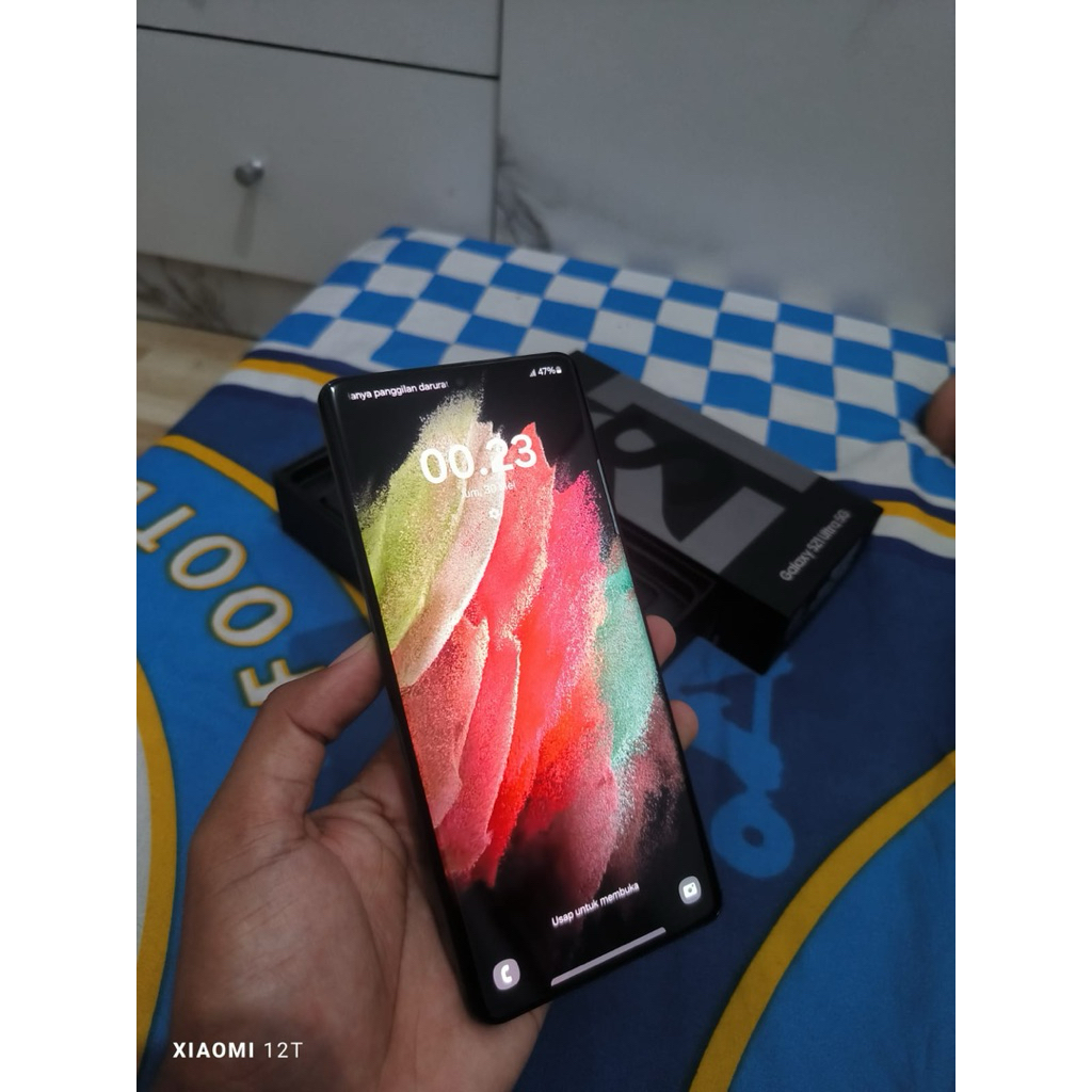 SAMSUNG S21 ULTRA 5G FULLSET SECOND