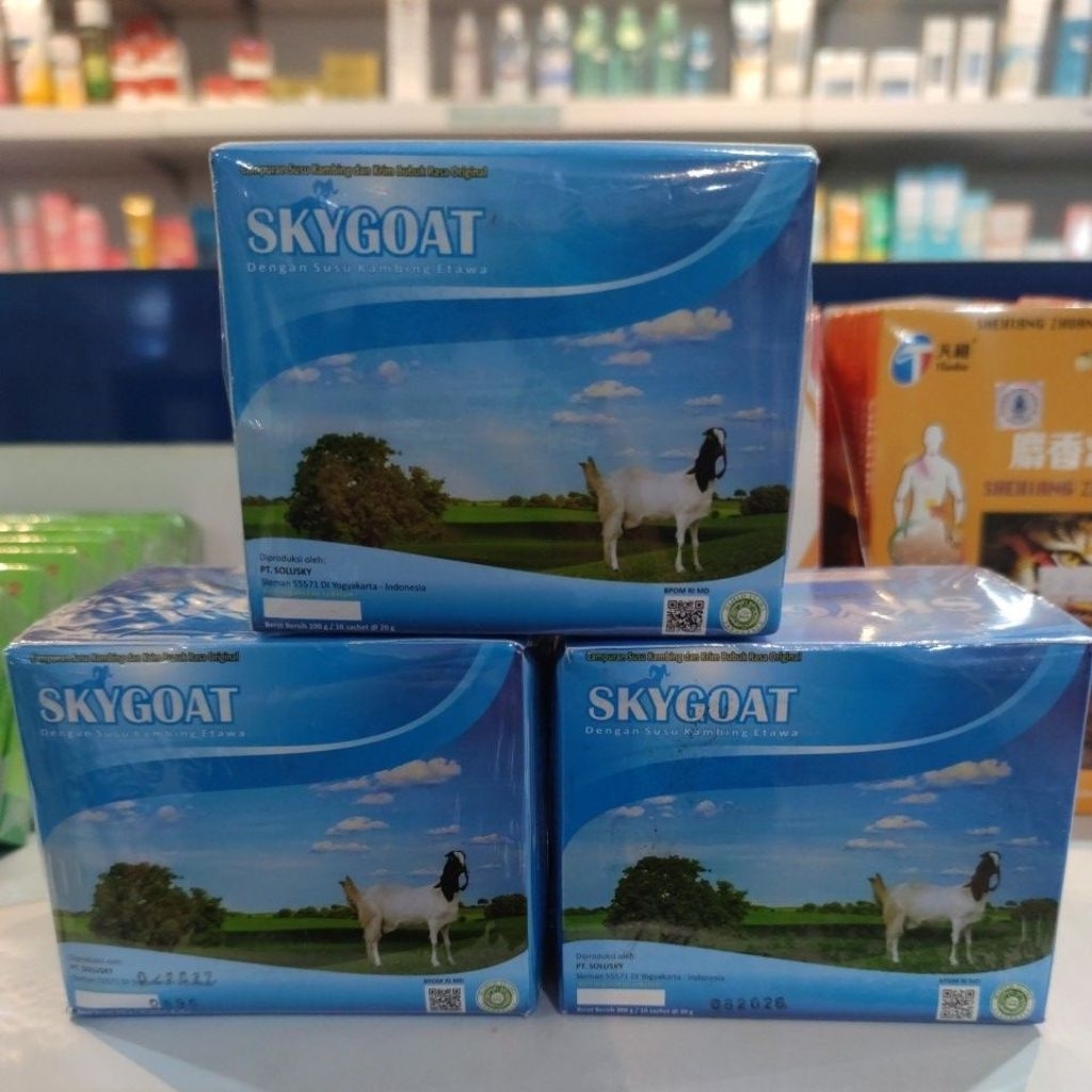 

SKYGOAT/SUSU BUBUK KAMBING/RASA ORIGINAL