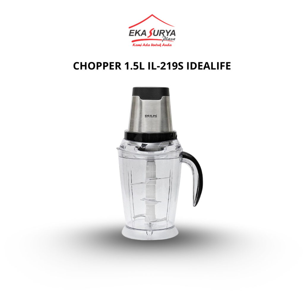 CHOPPER 1.5L IL-219S IDEALIFE / Penggiling Daging Bumbu Elektrik Chopper Idealife