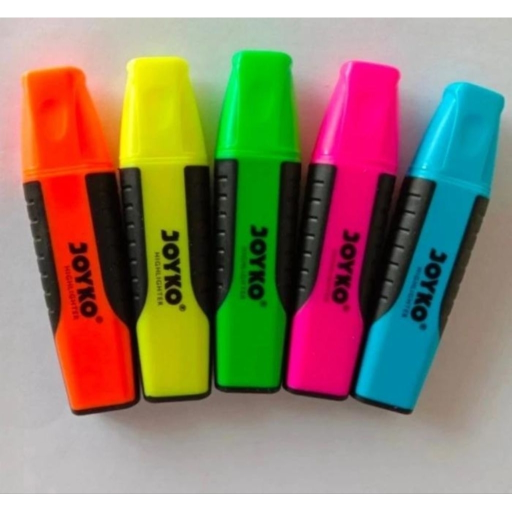 

joyko highlighter pastel color HL-1-5 penanda warna