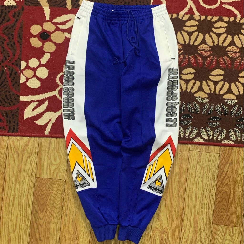 JAPAN LE COQ SPORTIF SPELL OUT TRACKPANTS SIZE 30-38 | LE COQ SPORTIF JOGERPANTS | LE COQ SPORTIF TR