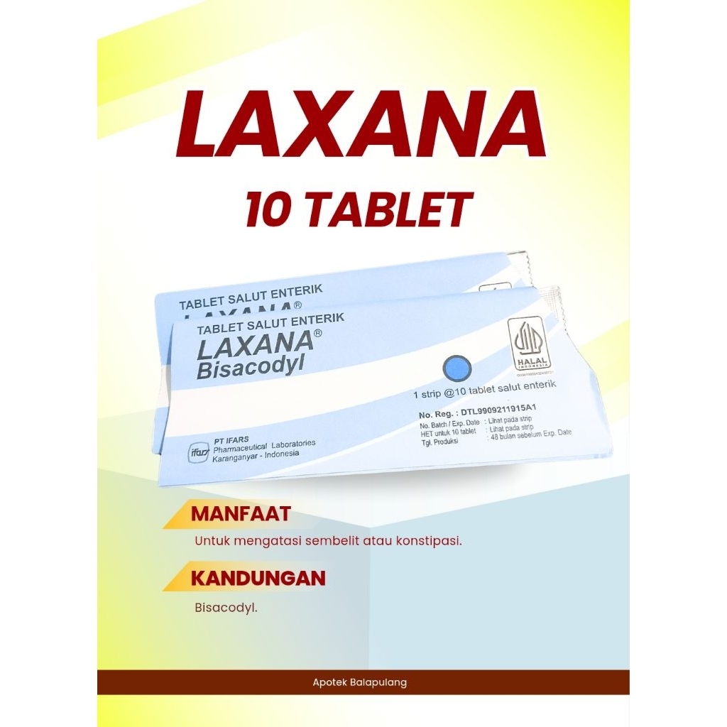 LAXANA @10 tablet/strip