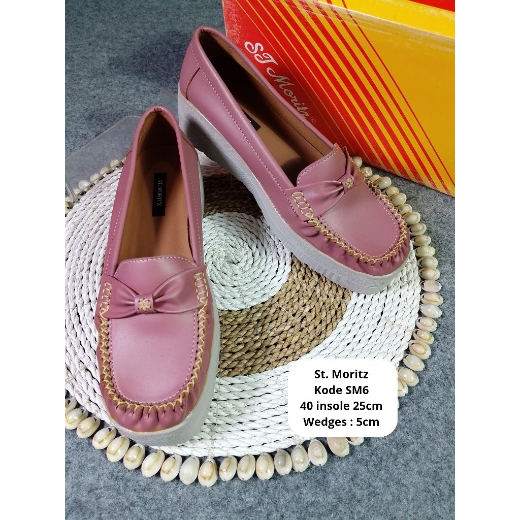 sepatu wanita wedges St moritz kode SM6