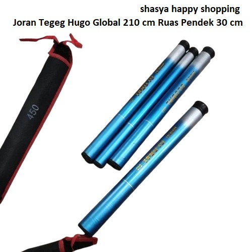 Joran Tegeg Hugo Global 210 240 cm Ruas Pendek 30 cm - Tegek
