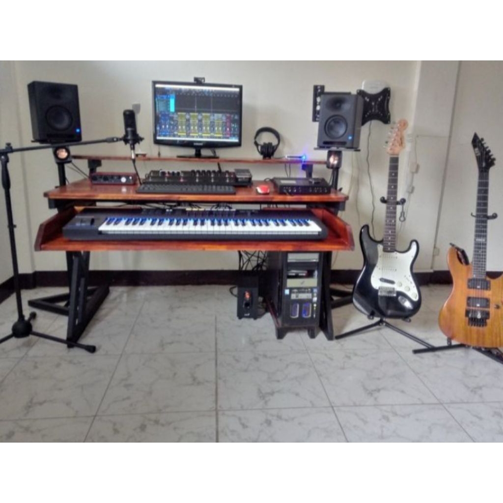 meja piano,meja keyboard piano,stan piano,battledesk,studio musik