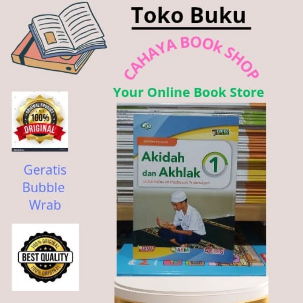 Buku Akidah dan Akhlak Kelas 7,8,9 MTs Kurikulum Merdeka Aqila